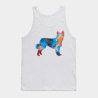 Croatian Sheepdog in watercolor Tank Top